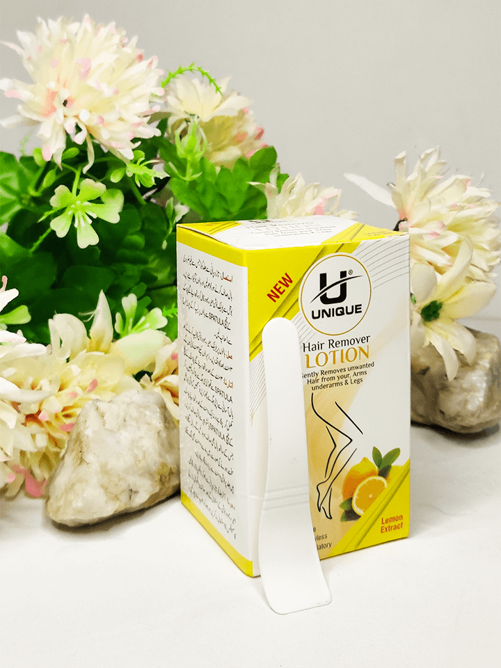 Lemon Hair Remover Box with Spatula