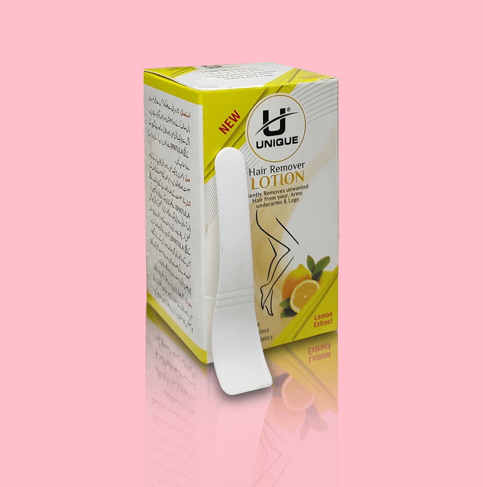 Unique Hair Remover Lotion Lemon – Wax Alternative