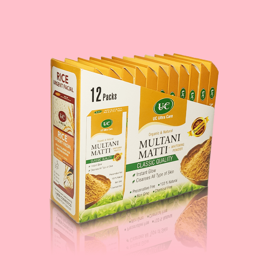 Organic Multani Matti + Whitening Powder by Unique Cosmetics