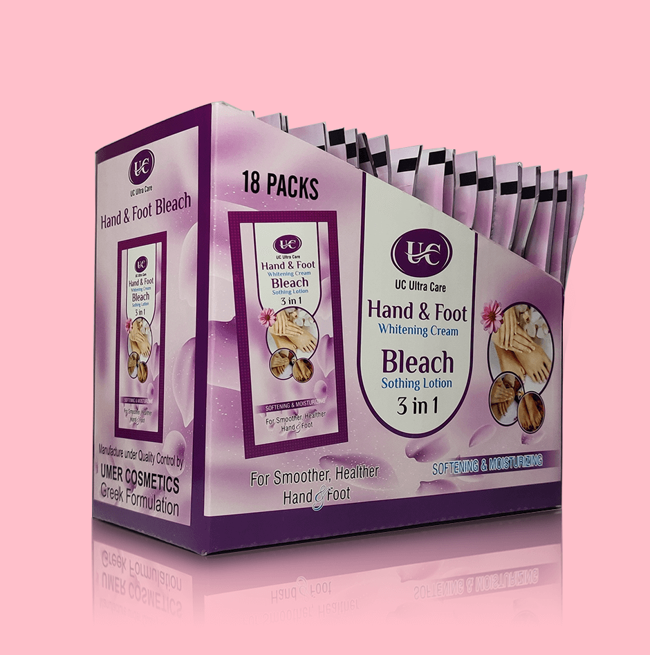 UC Hand Foot Bleach 2-in-1 with Soothing Lotion