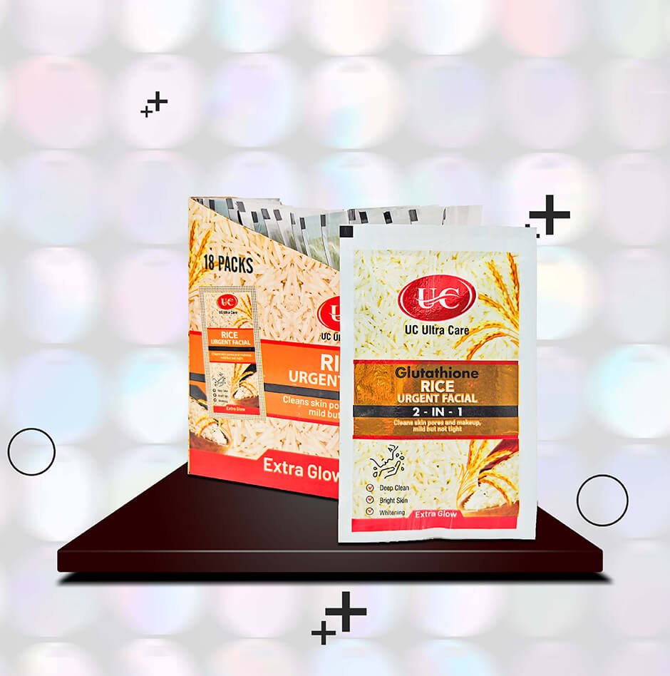 UC Rice Facial 2-in-1 with Glutathione Serum