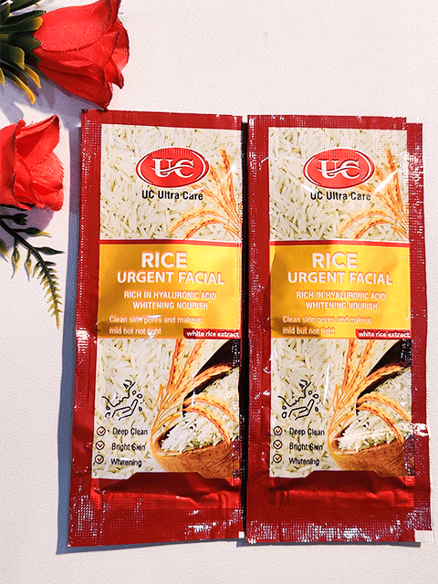 UC Rice Urgent Facial Front Pack – Whitening Facial with Rice Extract
