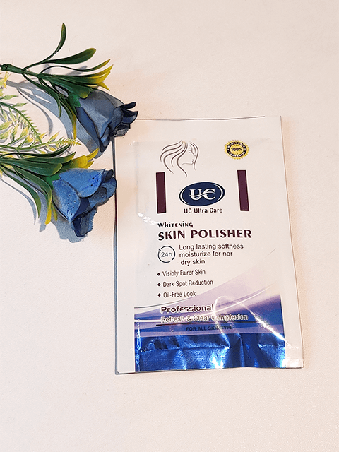 Mixed UC Whitening Skin Polisher Texture with Gel & Serum