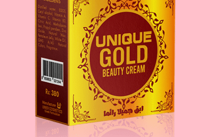 Unique Gold Cream – Brightening and Blemish Control