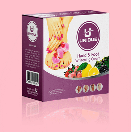 Unique Hand Foot Cream – Whitening and moisturizing cream for hands and feet with visible results in 7 days