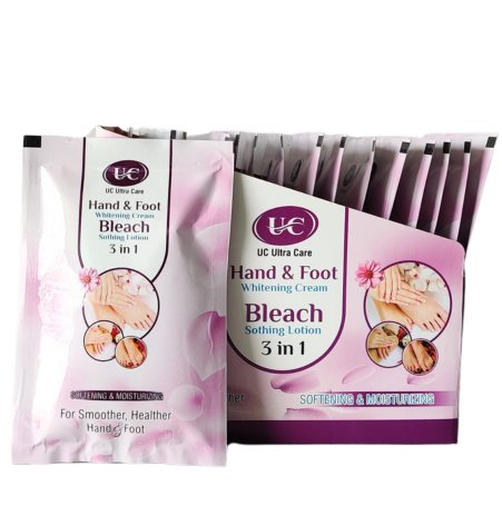 UC Hand Foot Bleach 2-in-1 with Soothing Lotion