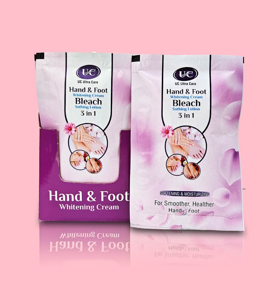 UC Hand Foot Bleach 2-in-1 with Soothing Lotion