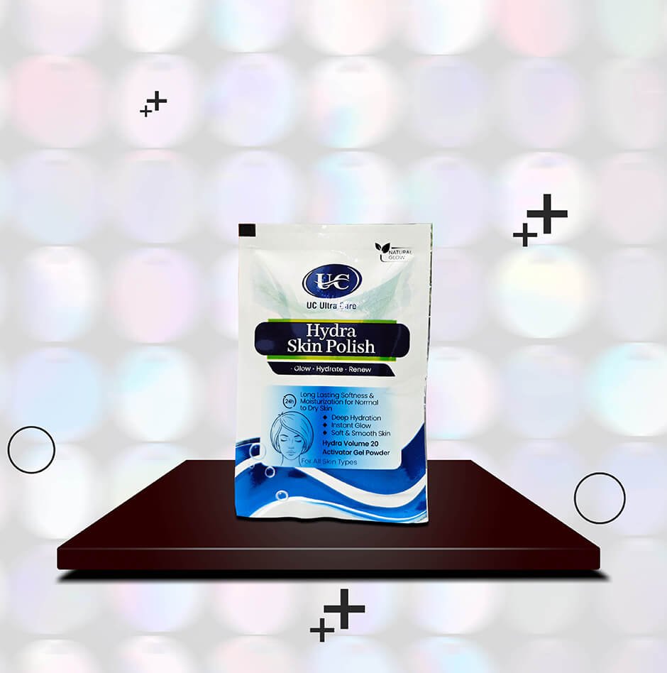 Hydra Skin Polish with Hydra Volume 20 Activator Gel Powder