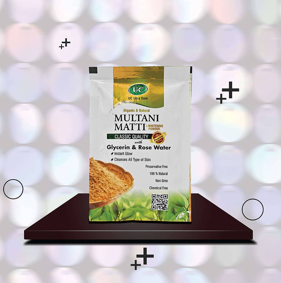 Multani Matti Powder natural face mask for skin cleansing
