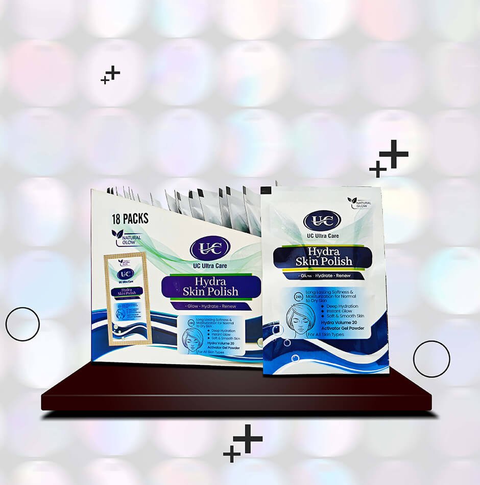 UC Hydra Skin Polish for deep hydration and instant glow